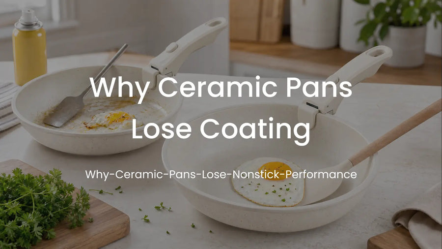 Why Ceramic Pans Lose Their Nonstick Performance and How to Make Them Last
