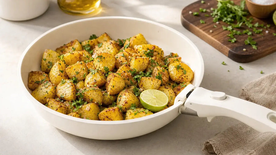 Egyptian Warm Potato Salad (Salatet Batates)