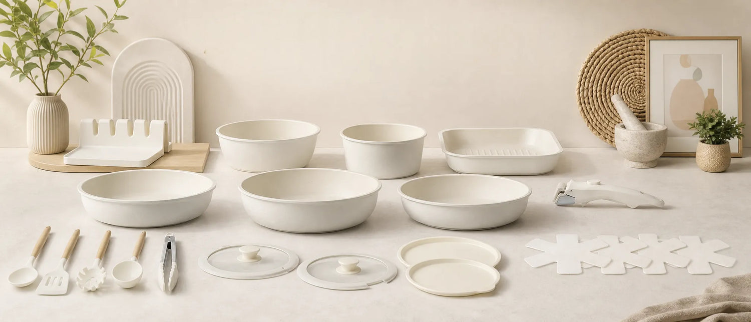 Nonstick Ceramic Pots and Pans Set
