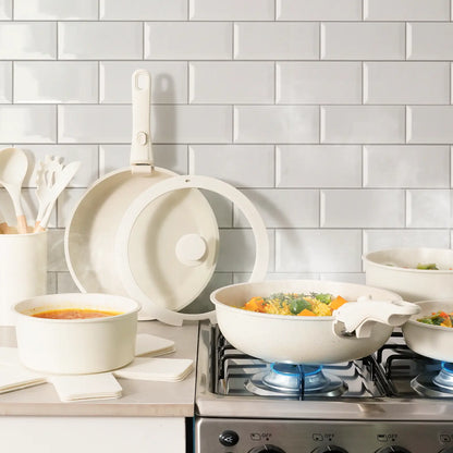 21-Piece Detachable Cookware Set