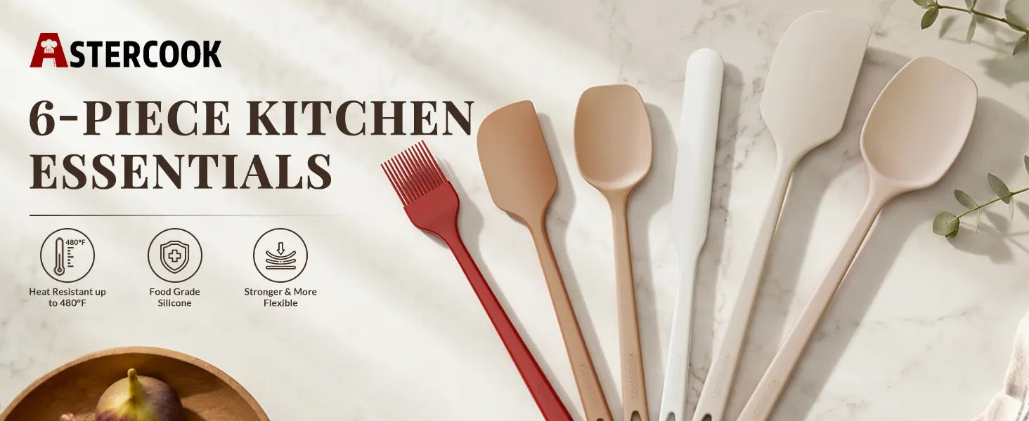 6-Pc Macaron Spatula Set