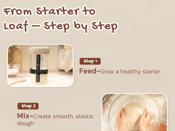 58PC Professional Sourdough Starter Kit