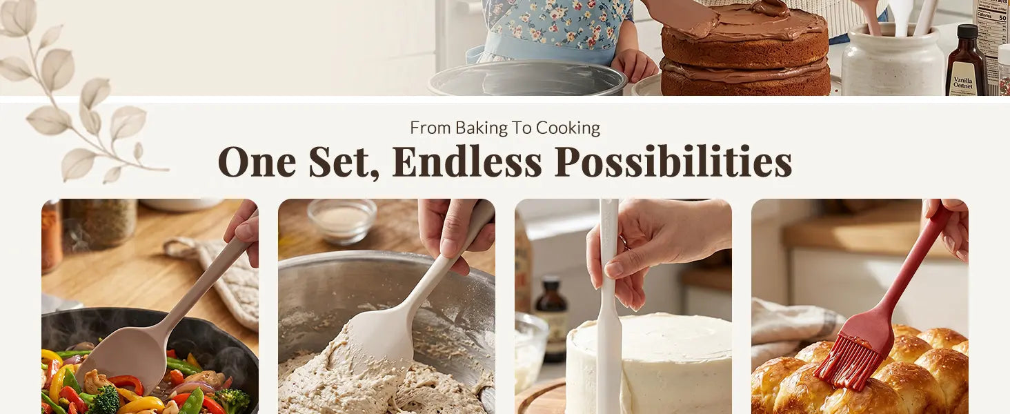 6-Pc Macaron Spatula Set