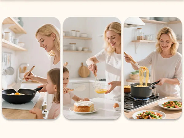 39-Piece Silicone Utensil Collection-White