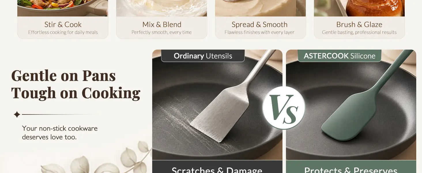 6-Pc Morandi Spatula Set