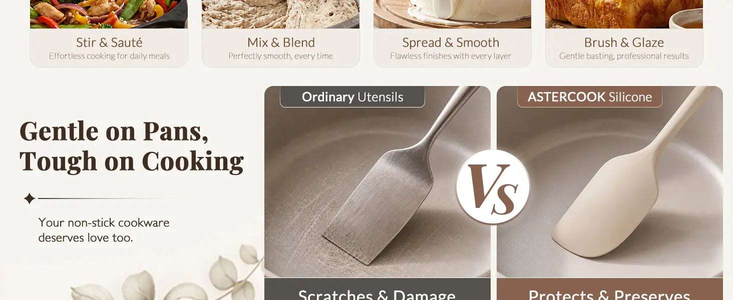 6-Pc Macaron Spatula Set