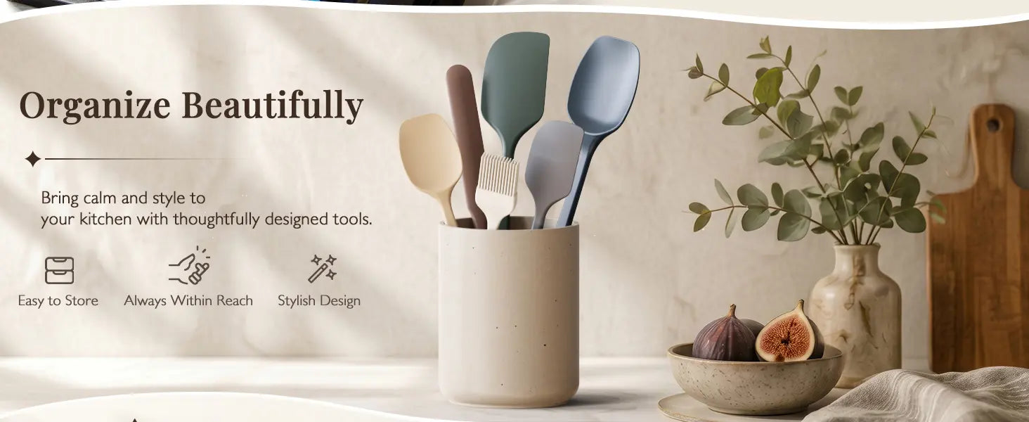 6-Pc Morandi Spatula Set