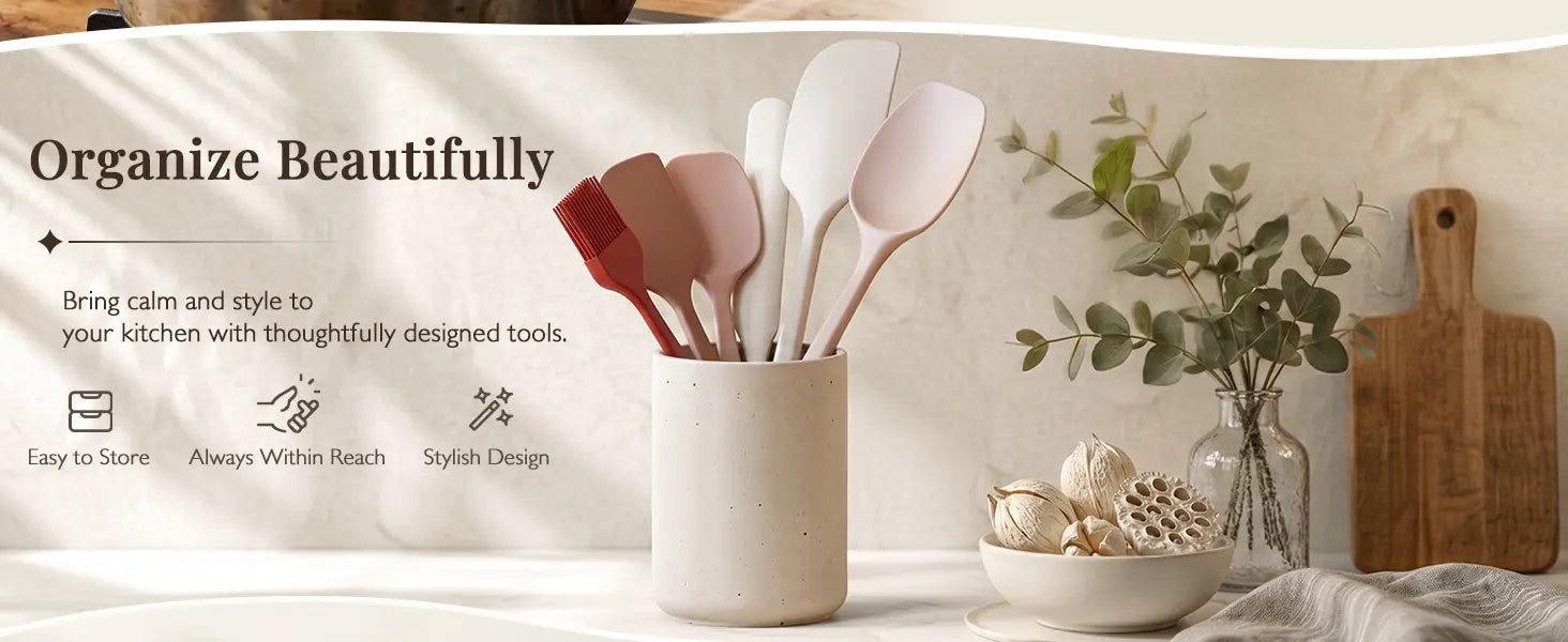 6-Pc Macaron Spatula Set