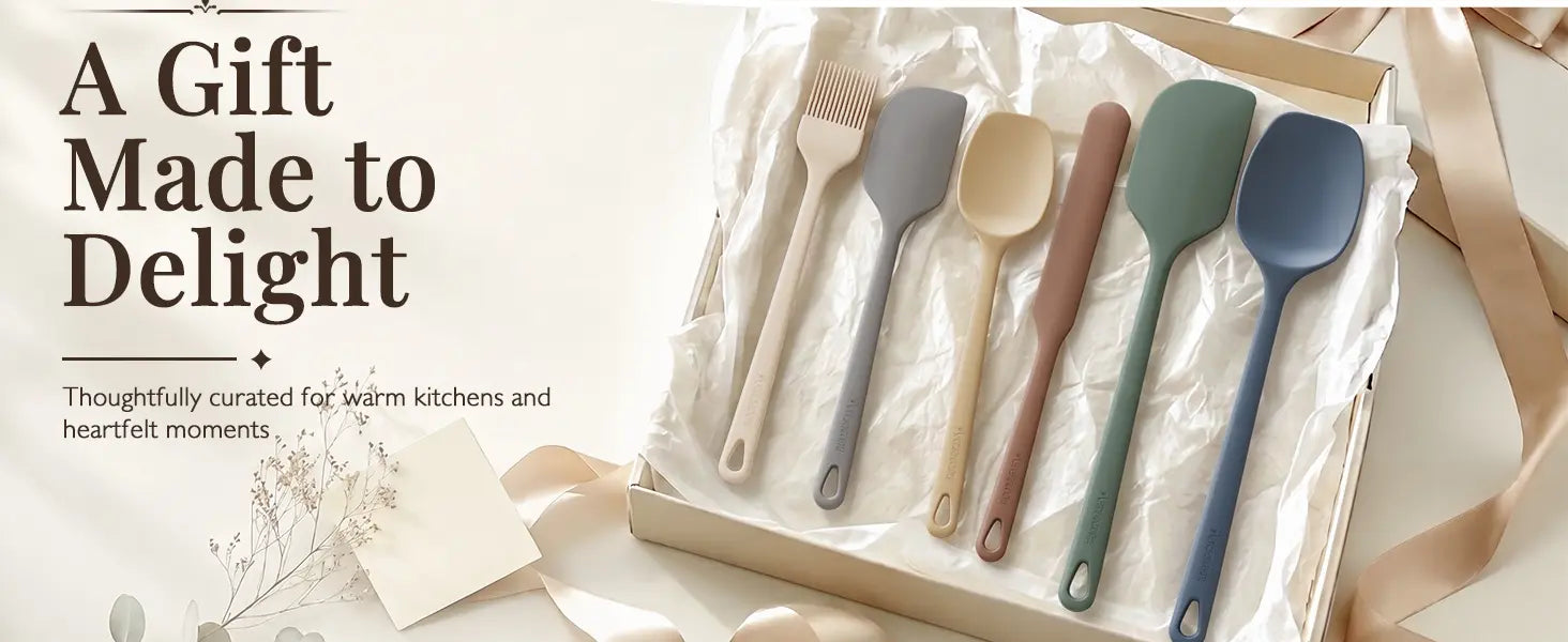 6-Pc Morandi Spatula Set