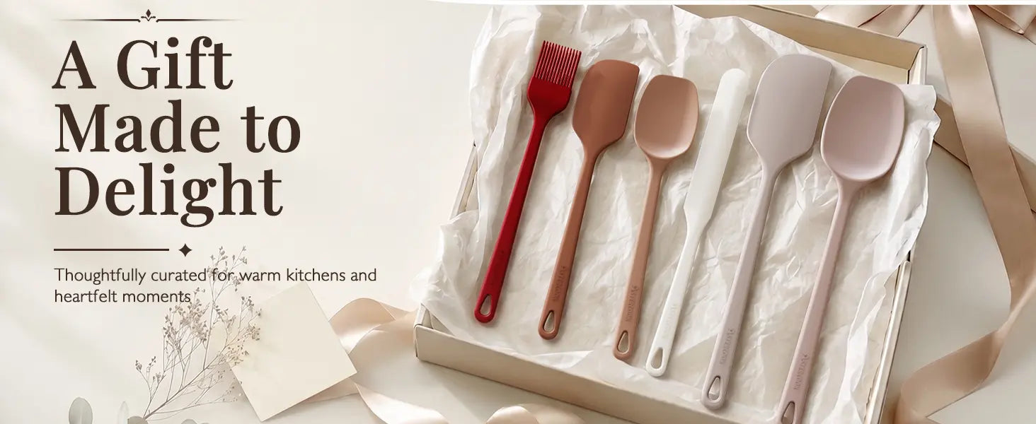 6-Pc Macaron Spatula Set