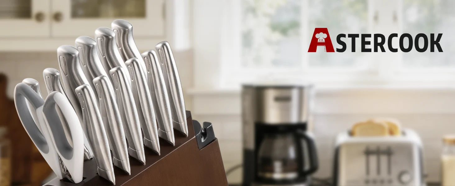 15-Piece Full Tang Knife Set