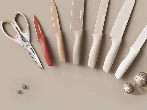 7 Pieces Stainless Steel Chef Knife Sets