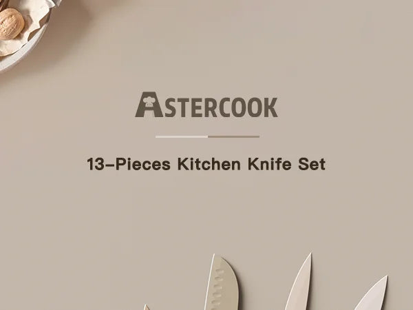 7 Pieces Stainless Steel Chef Knife Sets