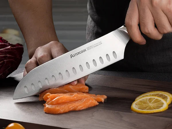 15 Pcs German Stainless Steel Knives Sharp Blade Dishwasher Safe