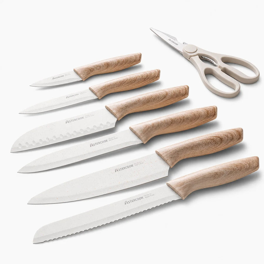 7-Piece Coated Knife Set