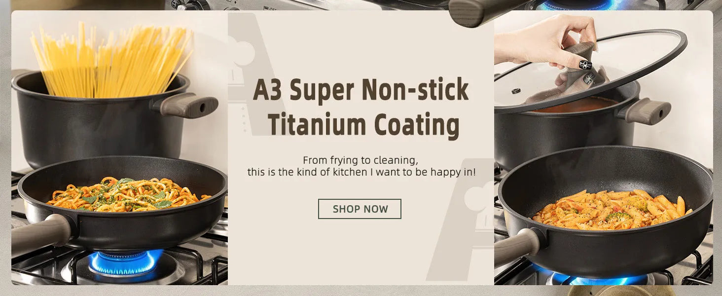 Professional 19-Pc Black Titanium Set