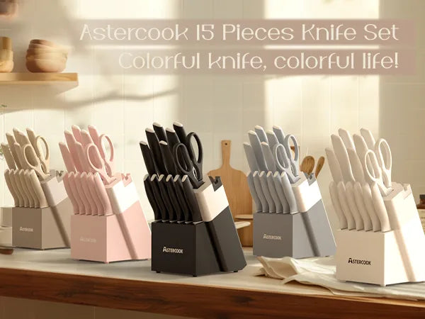 Professional 15-Pc German Steel Set -Black