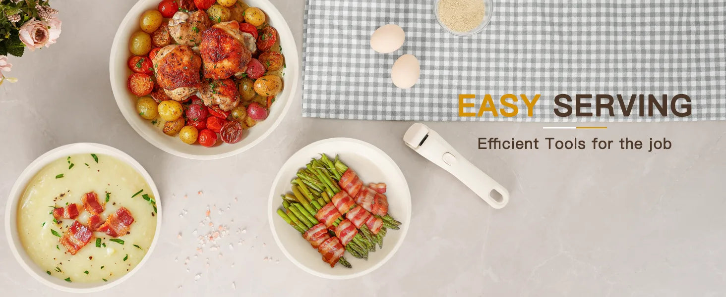 23-Pc Detachable Handle Cookware Set