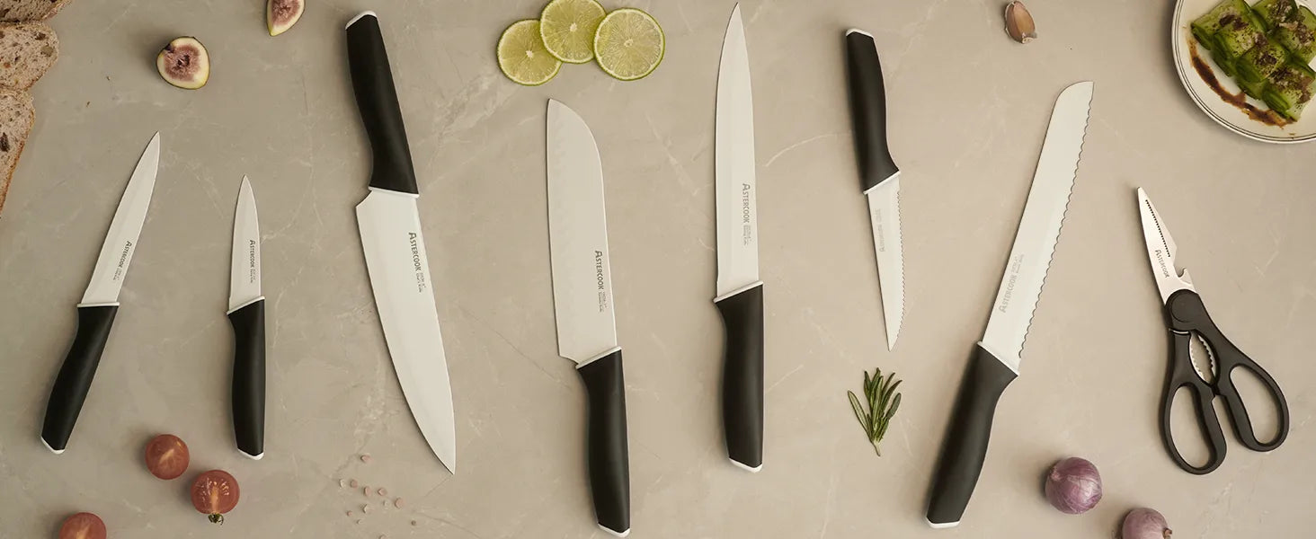 Professional 15-Pc German Steel Set -Black