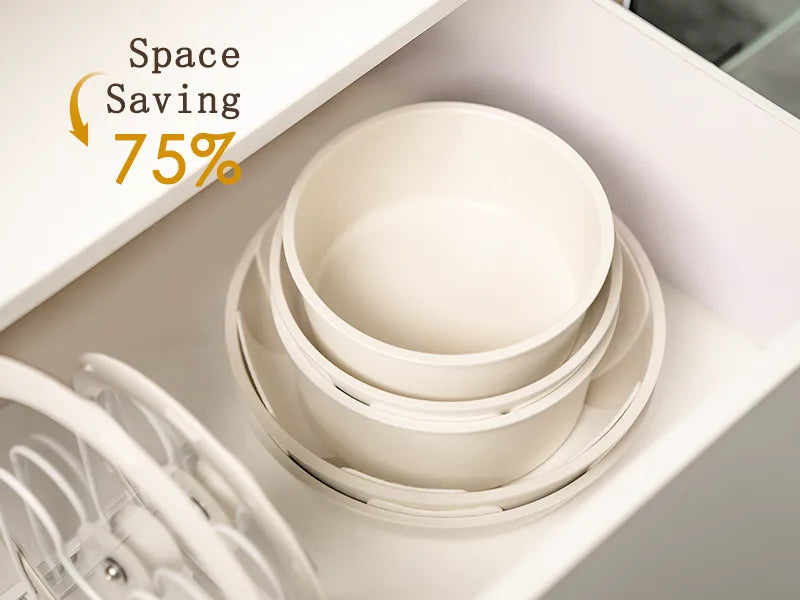 21-Piece Detachable Cookware Set