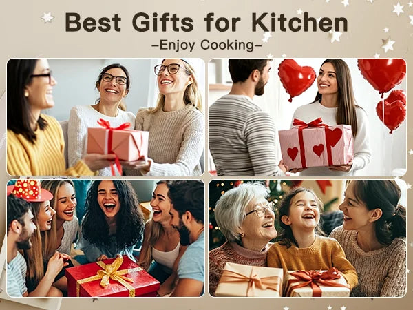 7 Pieces Stainless Steel Chef Knife Sets