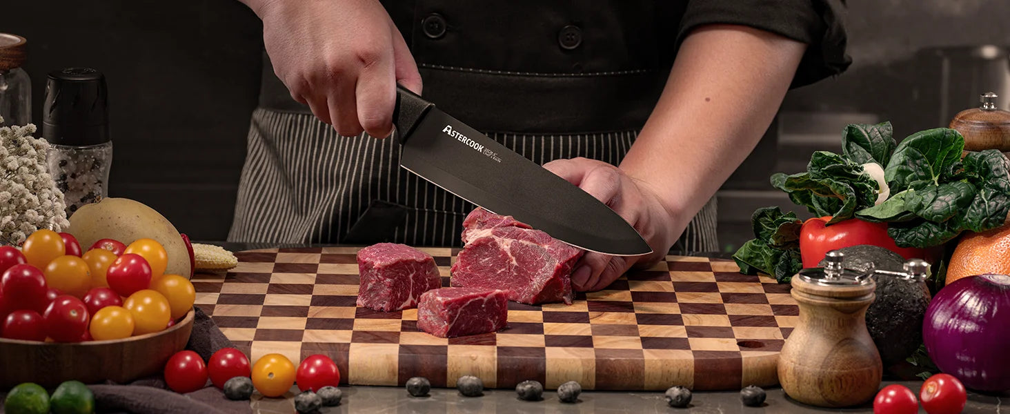 15-Piece Knife Block Set - Black