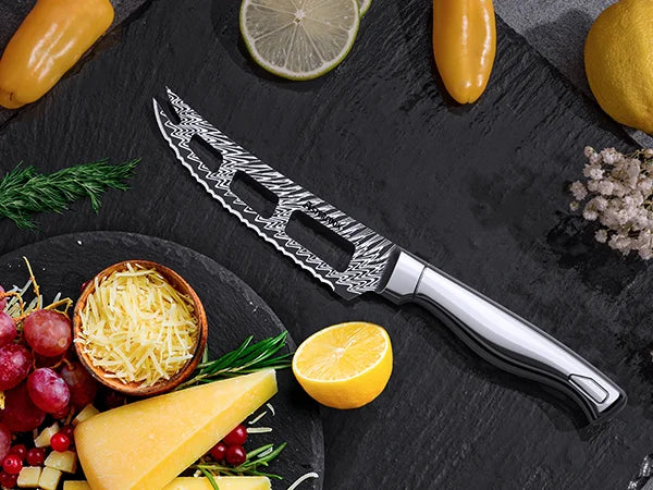 21-Piece Full Tang Knife Set - Silver