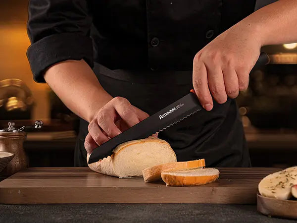 15 Pcs Kitchen Knife Set with Built-in Sharpener