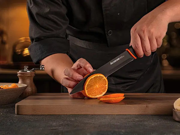 15 Pcs Kitchen Knife Set with Built-in Sharpener