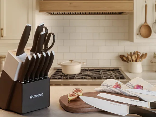 Professional 15-Pc German Steel Set -Black