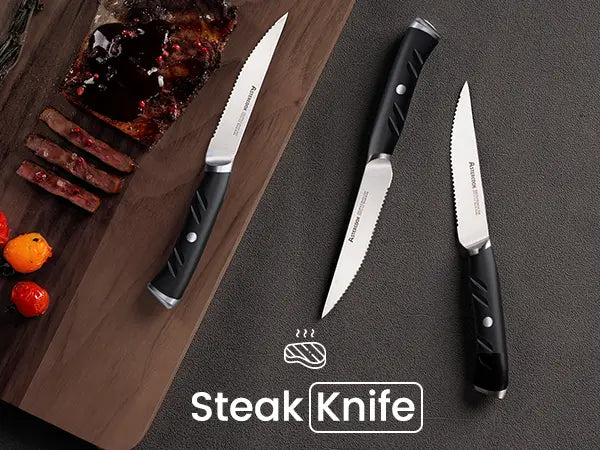 Professional 15-Pc Ergonomic Nylon Handle Knife Set