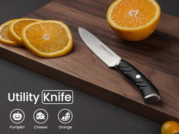 Professional 15-Pc Ergonomic Nylon Handle Knife Set