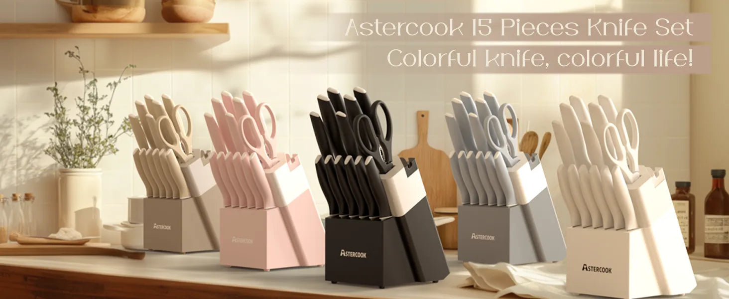 Professional 15-Pc German Steel Set -Black