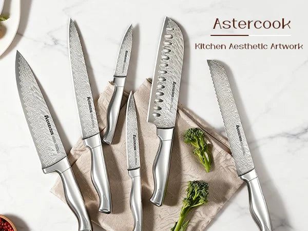 15-Piece Full Tang Knife Set