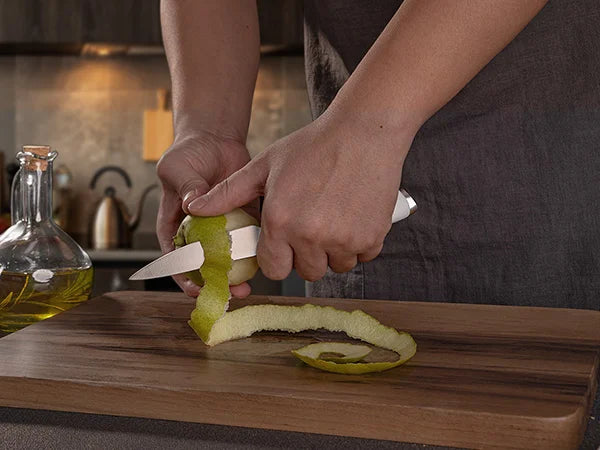 14-Piece Full Tang Knife Set - White