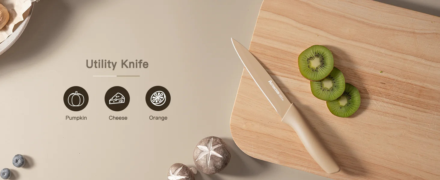 7 Pieces Stainless Steel Chef Knife Sets