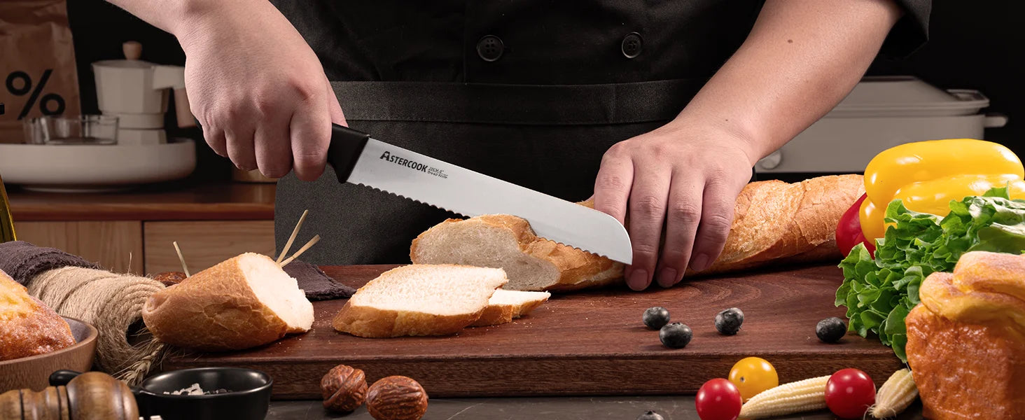 15-Piece Knife Block Set - Black