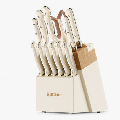 14-Piece Full Tang Knife Set