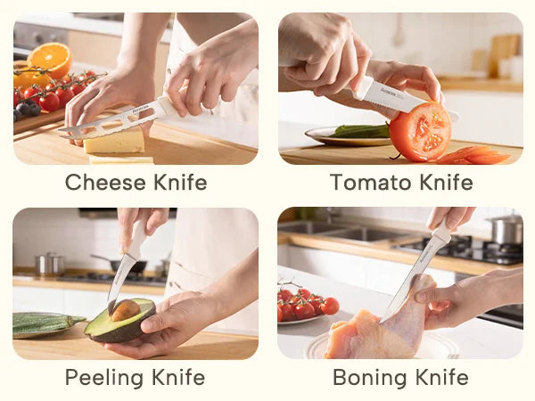 22-Piece Ultra-Sharp High Carbon Stainless Steel Knives