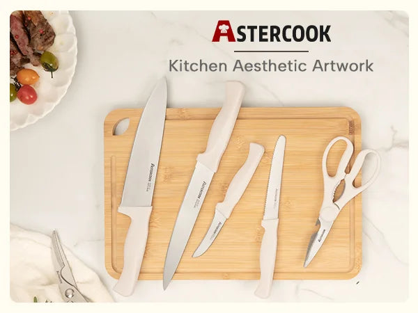 22-Piece Ultra-Sharp High Carbon Stainless Steel Knives