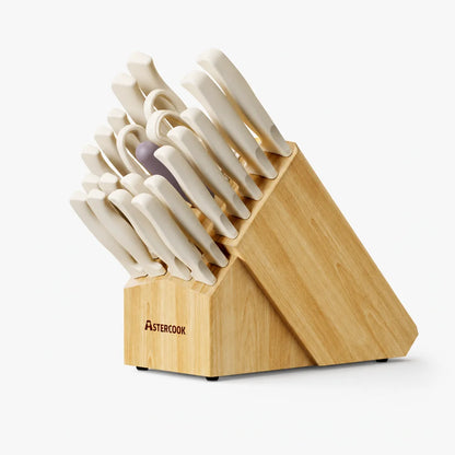 22-Piece Ultra-Sharp High Carbon Stainless Steel Knives