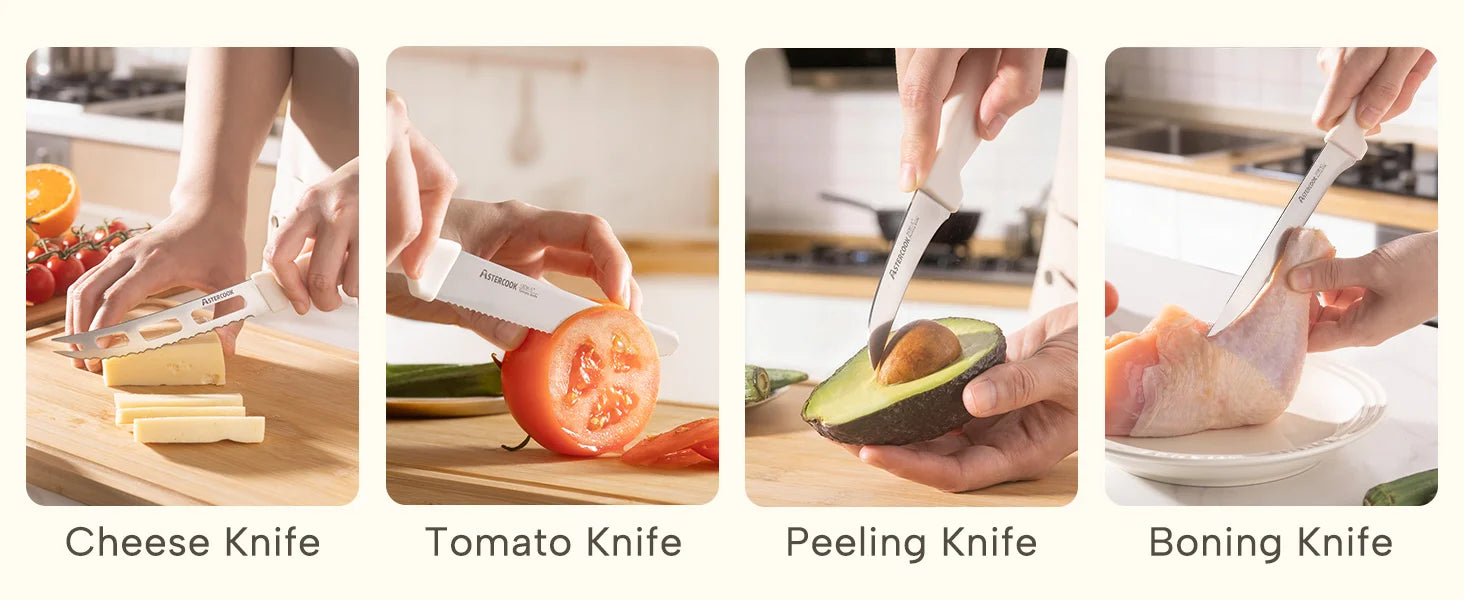 22-Piece Ultra-Sharp High Carbon Stainless Steel Knives