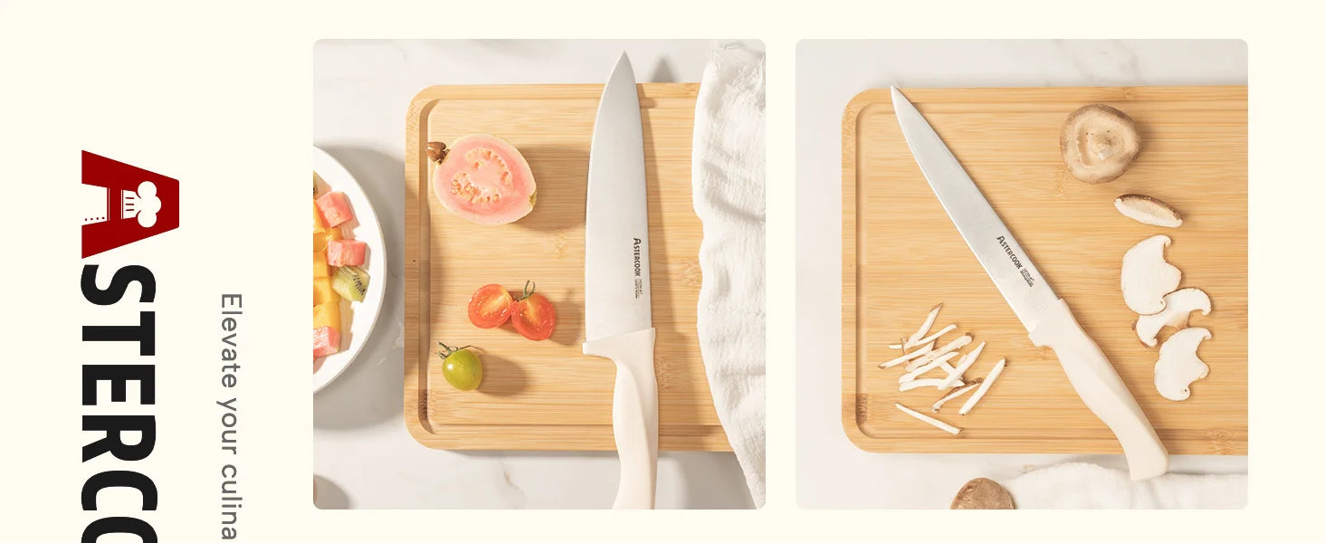 22-Piece Ultra-Sharp High Carbon Stainless Steel Knives