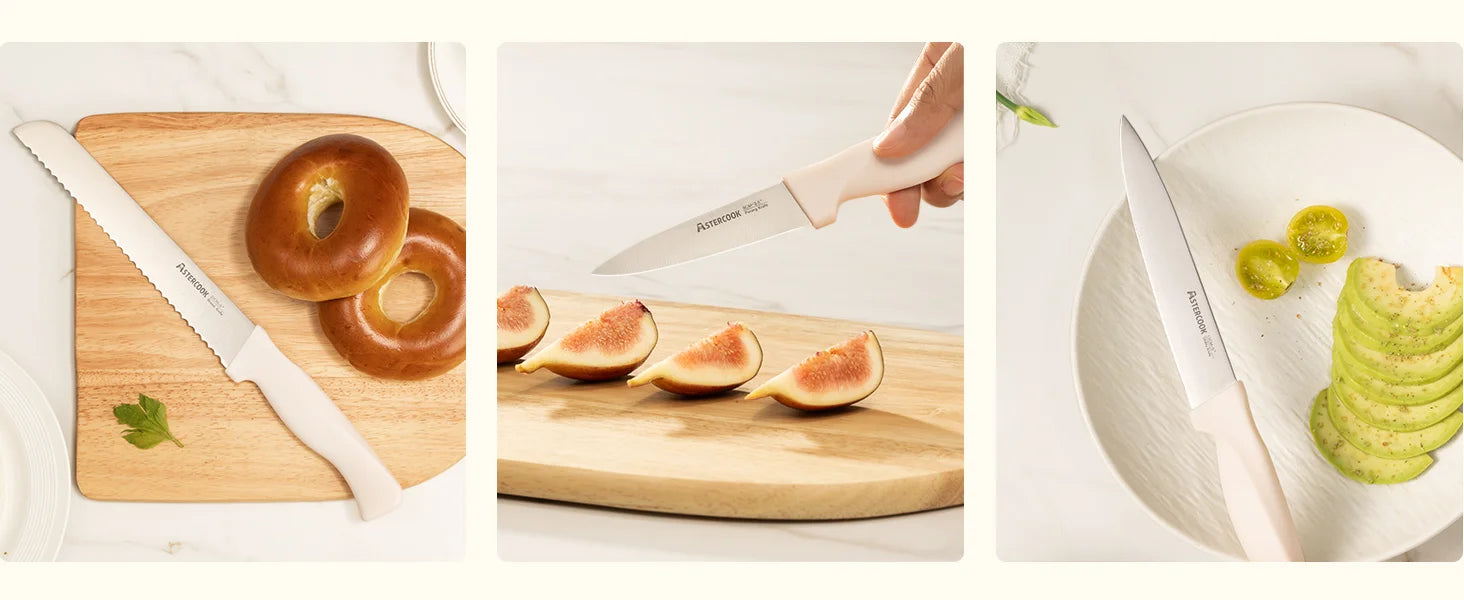 22-Piece Ultra-Sharp High Carbon Stainless Steel Knives