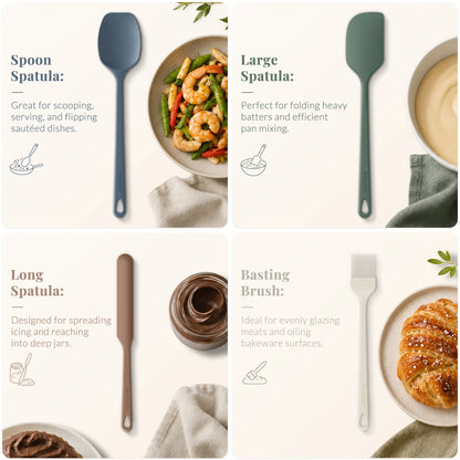 6-Pc Morandi Spatula Set