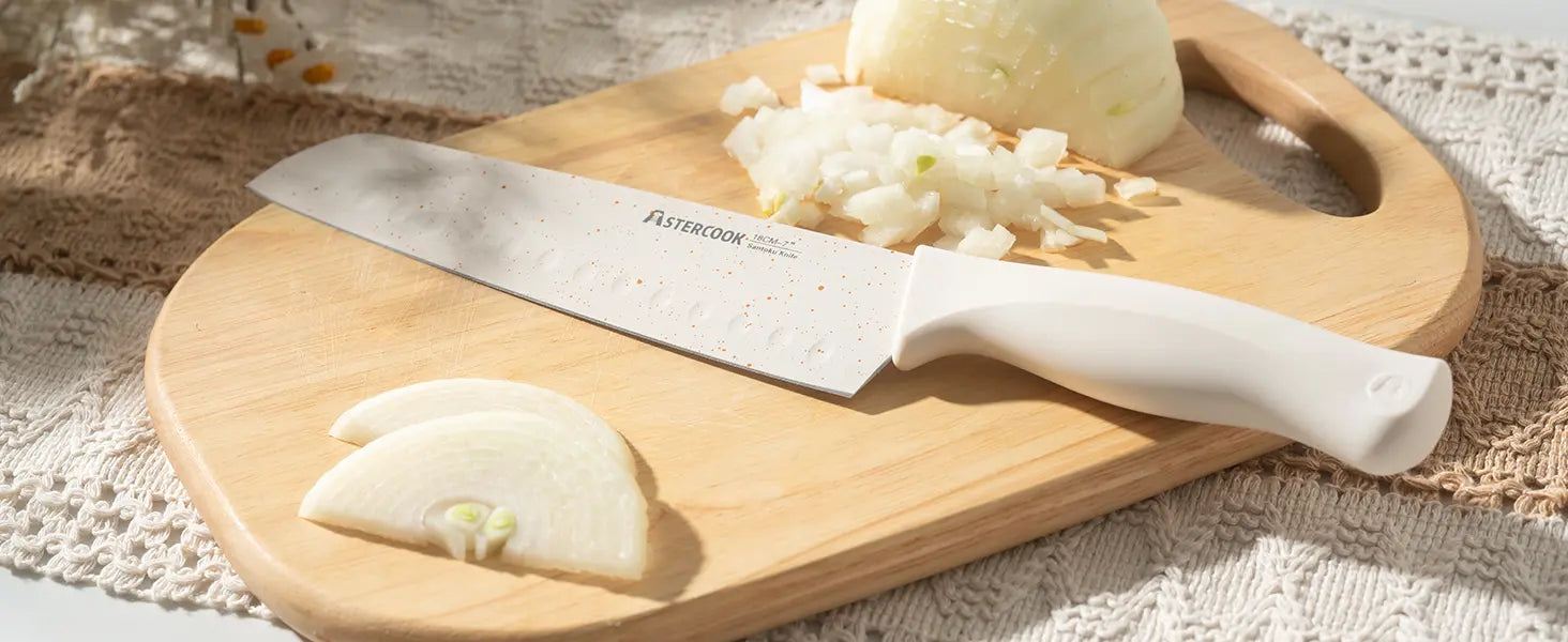 15 Pieces Kitchen Knife Sets with Anti-Rust Coating