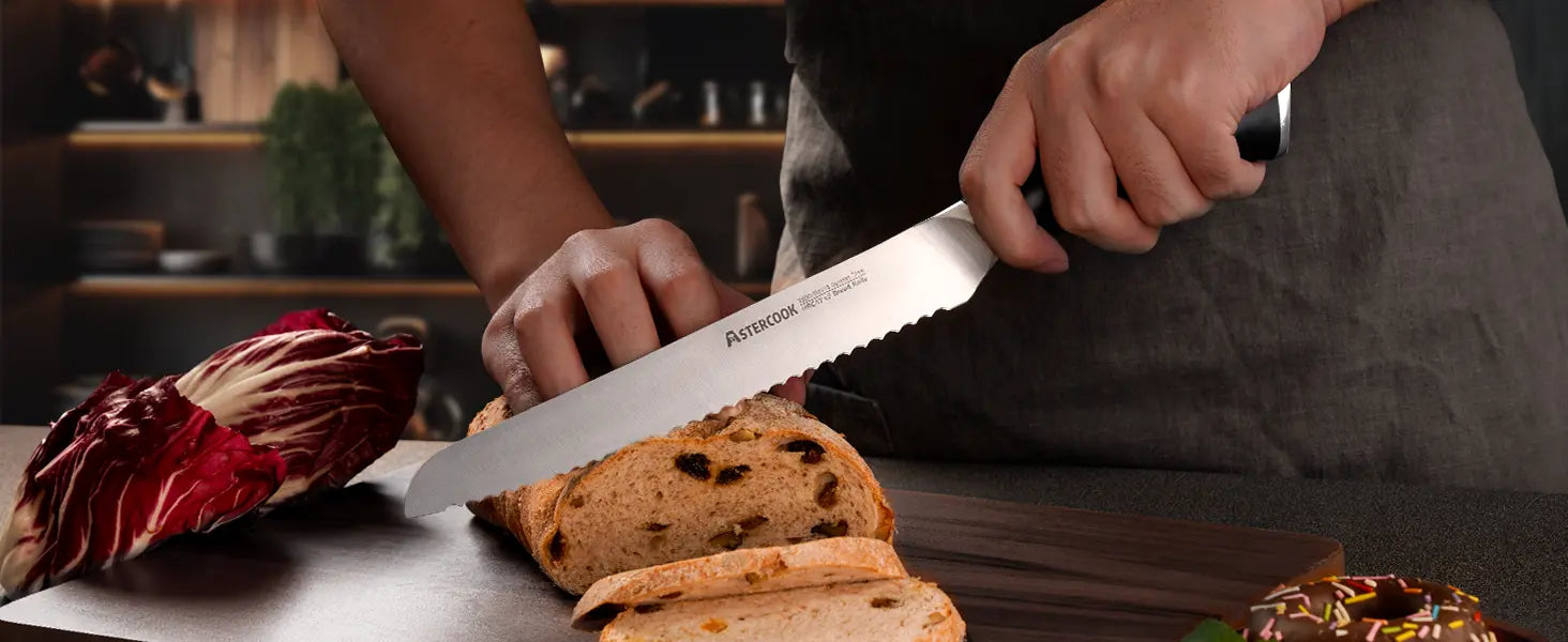 Professional 15-Pc Ergonomic Nylon Handle Knife Set