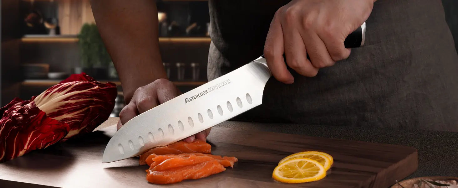 Professional 15-Pc Ergonomic Nylon Handle Knife Set