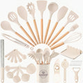 39-Piece Silicone Utensil Collection-White