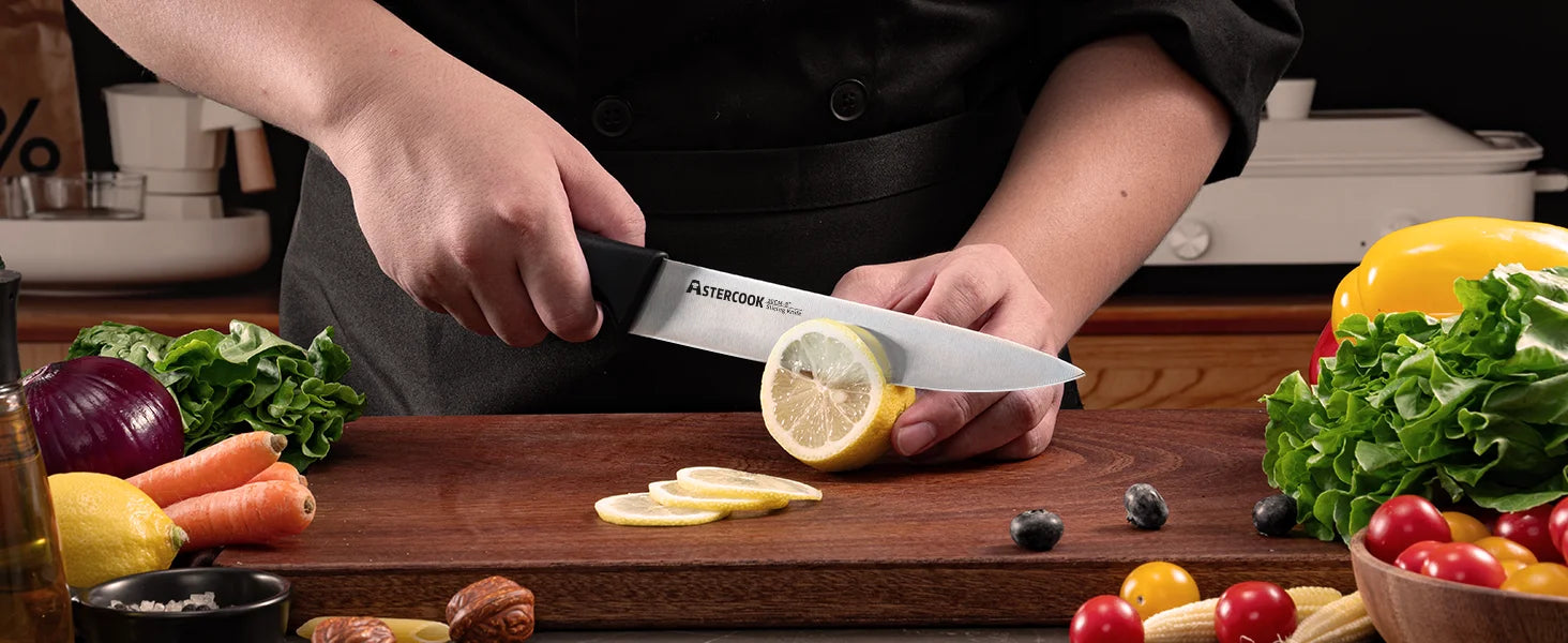 15-Piece Knife Block Set - Black